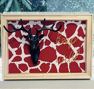 Caixa Madeira Cervo Fun