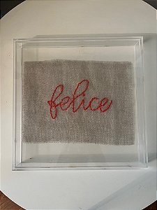 Caixa Acrilico Felice