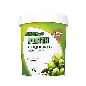 Fertilizante Forth Coqueiros Tecnutri 400g