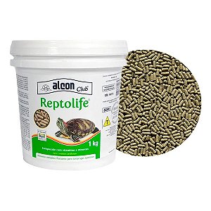 Alimento Para Cágado Tigre DÁgua Alcon Club ReptoLife 1 Kg