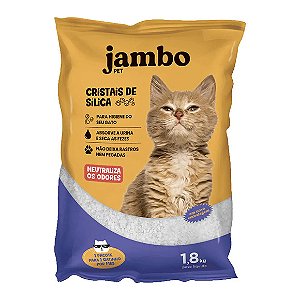 Areia Higiênica Cristais de Sílica Fresco Cat Jambo Pet 1,8 kg