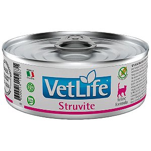 Ração Úmida Para Gato Cálculos Urinários Vet Life 85 g