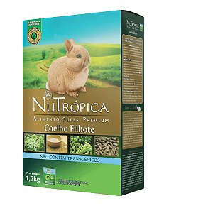 Ração Nutrópica para Coelho Filhote 1,2kg