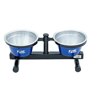 Comedouro Premium NF Pet Azul 500 ml