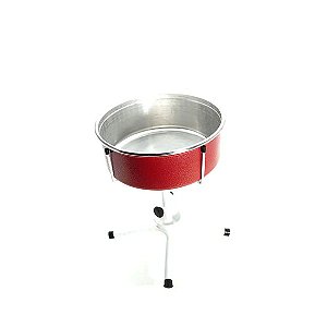 Comedouro Único Antiformiga NF Pet Vermelho 2,5 L