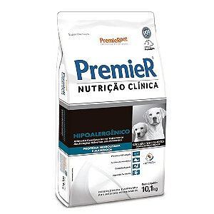 Premier Nutrição Clínica Hipoalergênico Cães Médio e Grande Porte 10,1 kg