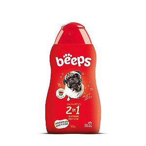 Shampoo 2 em 1 Beeps Pet Society 500 ml