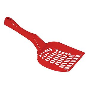 Pá Higiênica Furacão Pet Vermelho Único