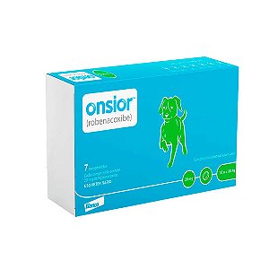 Onsior 20mg Anti-inflamatório para Cães 7 comprimidos