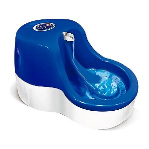 Bebedouro Fonte Furacão Pet Azul 110 V