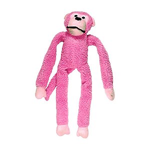 Pelúcia Macaco Limited Jambo Rosa Único
