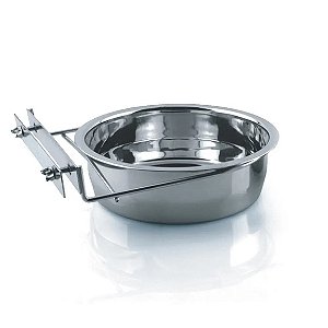 Comedouro em Inox Aves Chalesco Nº 04