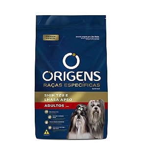 Origens Cães Adultos Raças Específicas Shitzu e Lhasa 1 kg