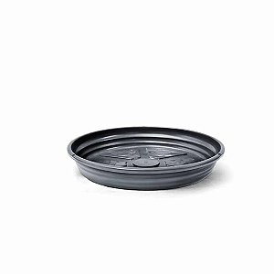 Prato Plástico para Vasos Nutriplan Preto Nº 7