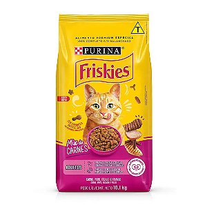 Friskies Gatos Adultos Mix de Carnes 10,1 kg