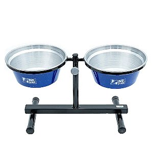 Comedouro Premium NF Pet Azul 3 L