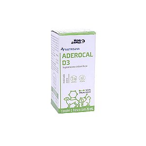 Suplemento Vitamínico Aderocal D3 Nutrisana 20ml