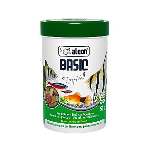 Ração Peixes Basic Alcon 50 g