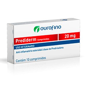 Prediderm 20mg com 10 Comp