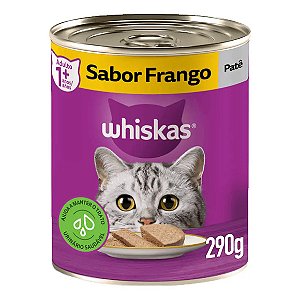Ração Úmida Whiskas Patê Frango 290 g