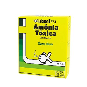 Amônia Tóxica Água Doce Labcon Test 50 Testes Único