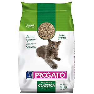 Areia Higiênica ProGato Clássica Grãos Médios 4 kg