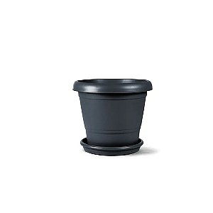 Vaso Plástico Terracota Nutriplan Preto Nº 3