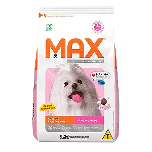 Max para Cães Adultos Raças Pequenas Frango e Arroz 20 kg