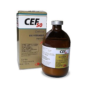 Cef 50Mg Injetável 30 ml