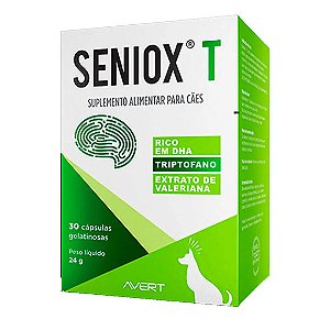 Seniox T Suplemento Alimentar para Cães 30 cápsulas