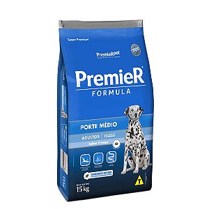 Premier Formula Cães Adultos Raças Médias Frango 15 kg