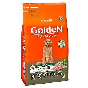 Golden Fórmula Cães Adultos Frango e Arroz 3 kg