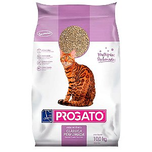 Areia Higiênica ProGato Clássica Multigrãos Perfumada 10 kg