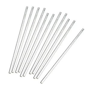 Canudo Papel Liso Prateada