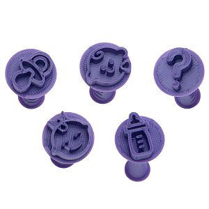 Carimbo 5010 - Marcador Brigadeiro - Chá Revelação Flexarte