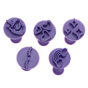 Carimbo 5016 - Marcador Brigadeiro - Unicórnio - Flexarte