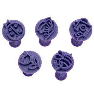 Carimbo 5019 - Marcador Brigadeiro - Jardim Encantado