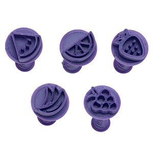 Carimbo 5021 - Marcador Brigadeiro - Frutas - Flexarte