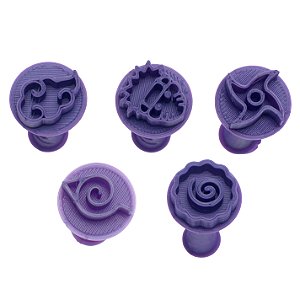 Carimbo 5032 - Marcador Brigadeiro - Naruto - Flexarte