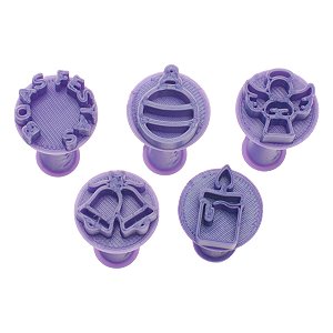 Carimbo 5036 - Marcador Brigadeiro - Mix Natal 02 - Flexarte