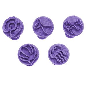 Carimbo 5038 - Marcador Brigadeiro - Sereia - Flexarte