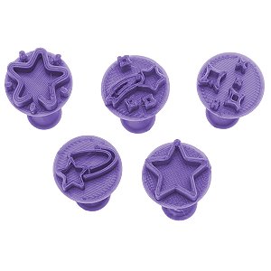 Carimbo 5045 - Marcador Brigadeiro - Estrelas - Flexarte