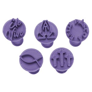 Carimbo 5052 - Marcador Brigadeiro Páscoa Religiosa Flexarte