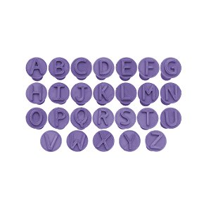 Carimbo 5054 - Marcador Brigadeiro - Alfabeto Bastão Maiúsc.