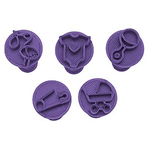 Carimbo 5064 - Marcador Brigadeiro Chá Revelação 3 Flexarte