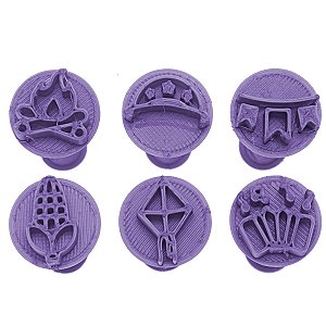 Carimbo 5071 - Marcador Brigadeiro - Festa Junina 1 Flexarte