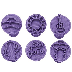 Carimbo 5072 - Marcador Brigadeiro - Festa Junina 2 Flexarte