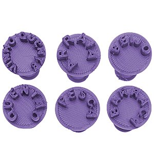 Carimbo 5073 - Marcador Brigadeiro Palavras Juninas Flexarte