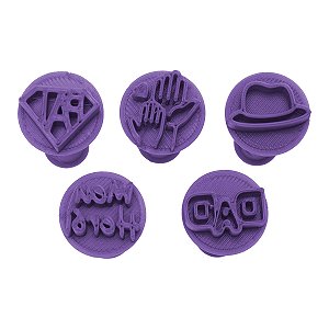 Carimbo 5076 - Marcador Brigadeiro - Dia dos País 2 Flexarte