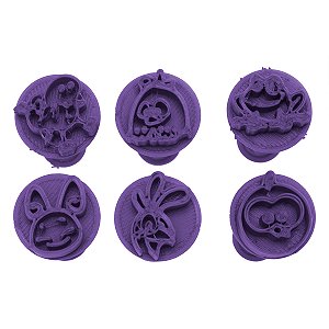 Carimbo 5079 - Marcador Brigadeiro Galinha Pó Pó Pó Flexarte